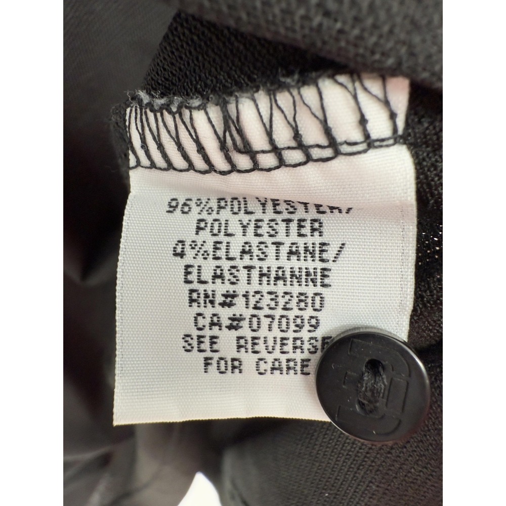 TravisMathew Polo Shirt Mens XL Black Green‎ Stripe Golf Performance Colorblock - Picture 5 of 10